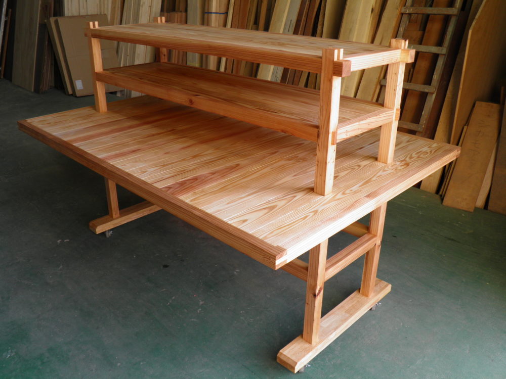 スギ材の家具