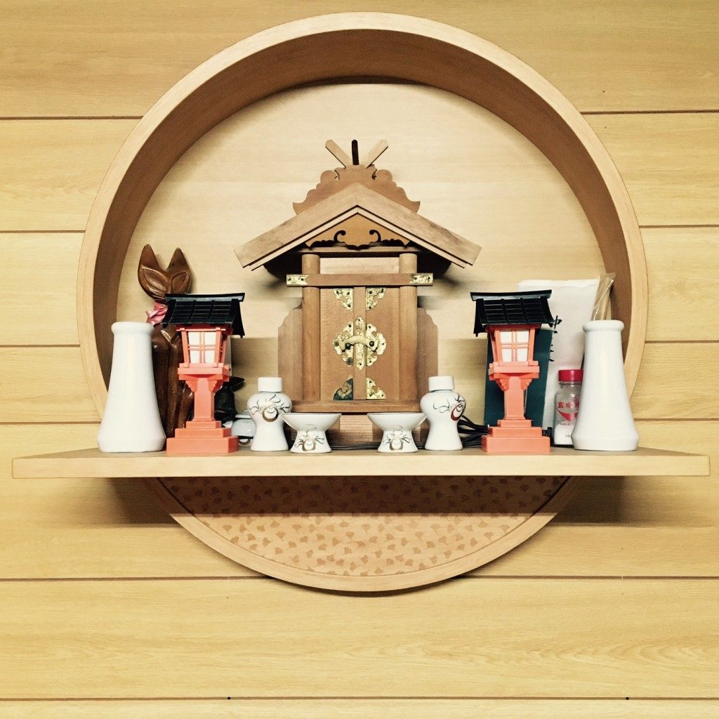 別注　アール加工　神棚